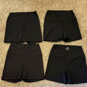 YOUGALICOUS - Women's Black Shorts